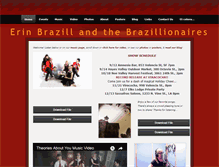 Tablet Screenshot of erinbrazillandthebrazillionaires.com